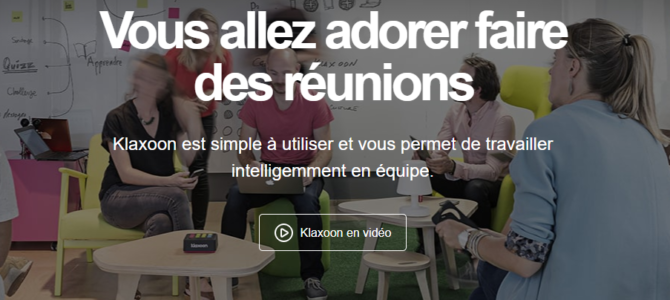 Une équipe efficace grâce à Klaxoon